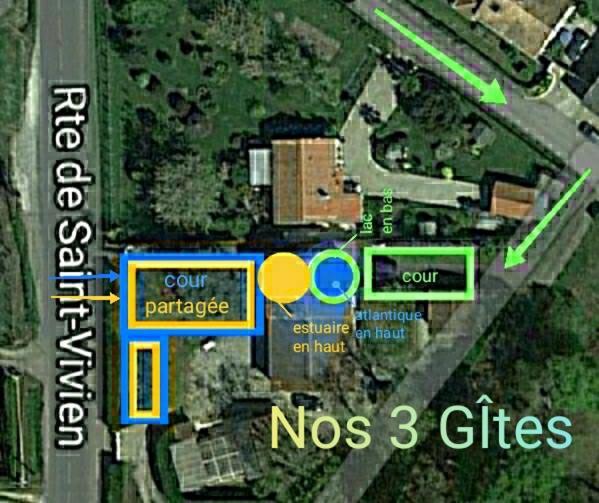 Les Gites De Vensac Экстерьер фото